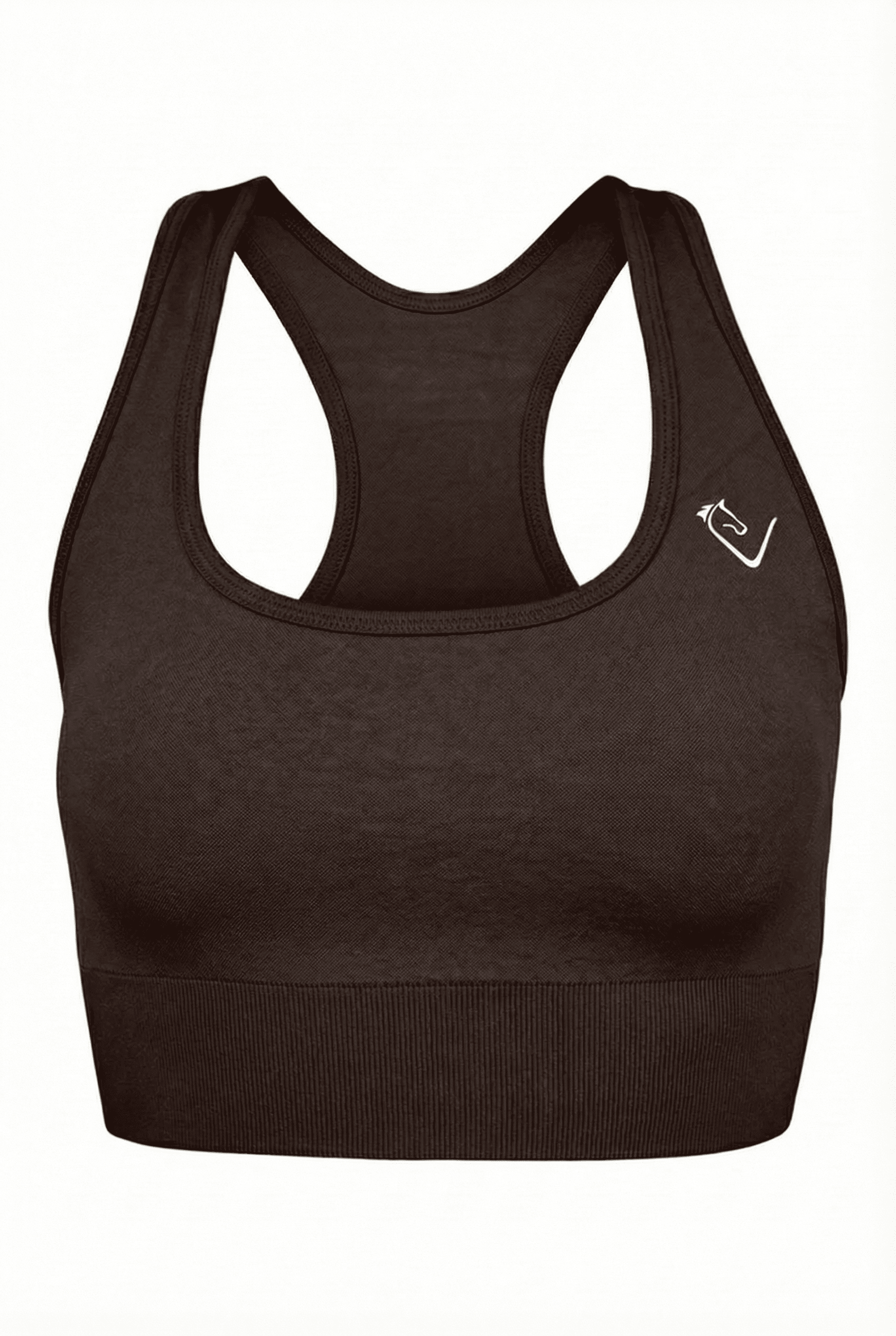 Seamless Sports Bra - Brown