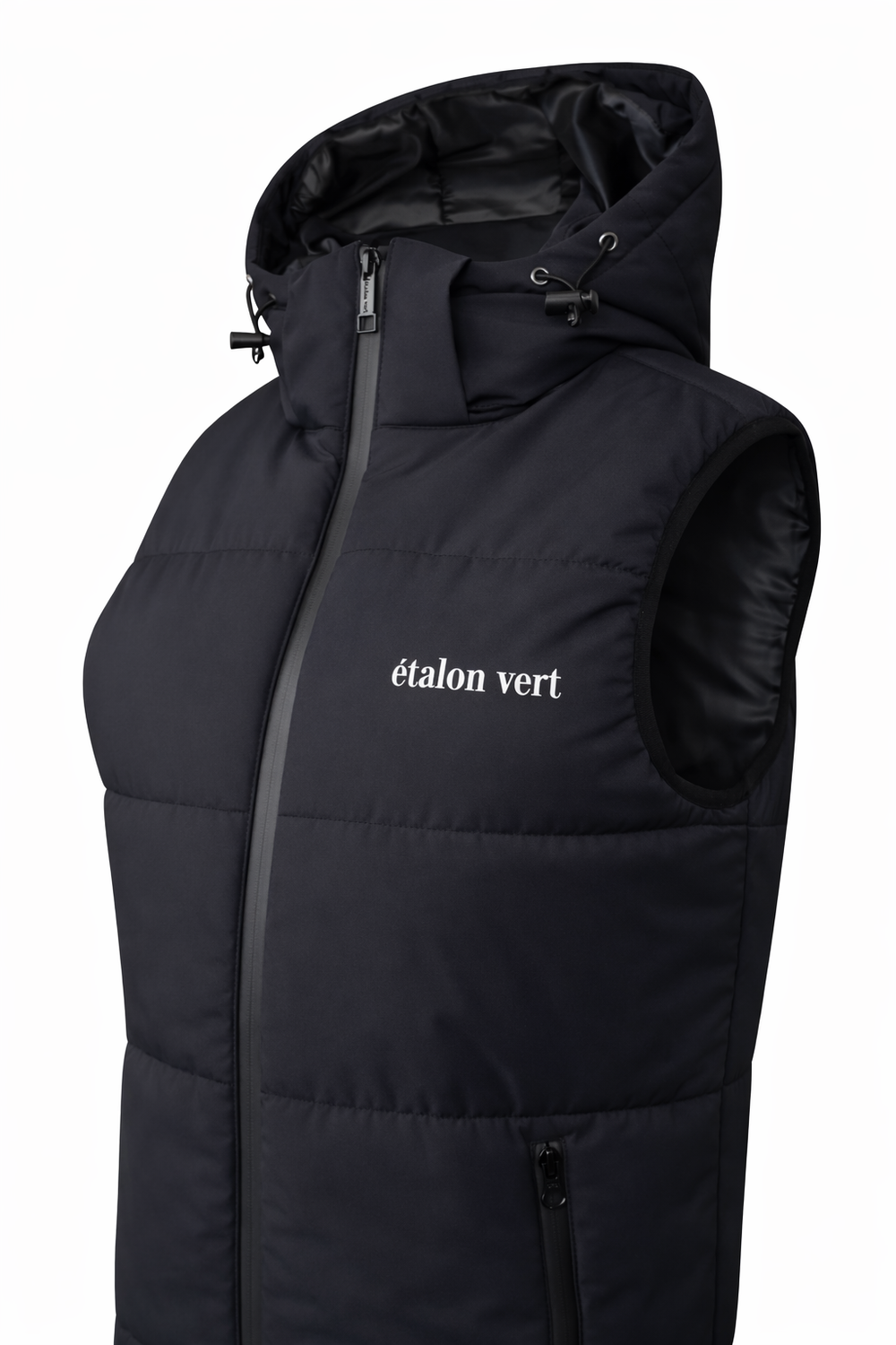 Puffer Vest - Escudo - Black