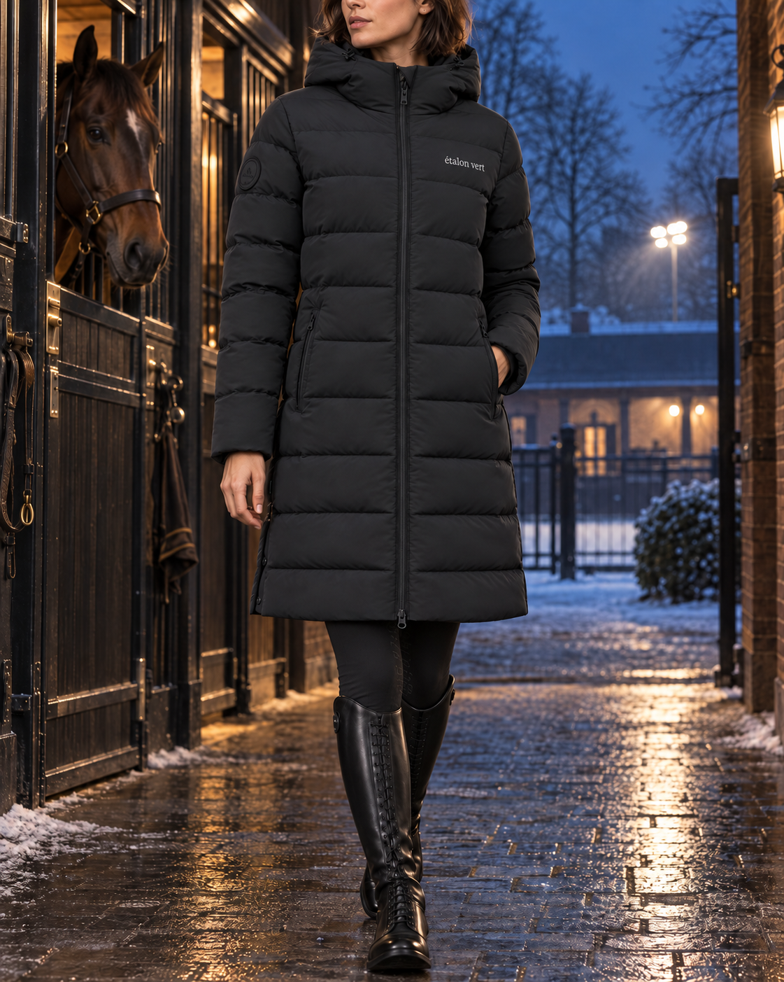 Cardento in Schwarz – Länge und Regular Fit