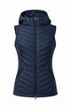 Cassini Steppweste Navy – Front, matter plastischer Freisteller