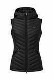 Cassini Steppweste Black – Front, matter plastischer Freisteller