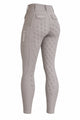 Chacco 2.0 - Compression Leggings Fullgrip - Taupe – Rückansicht 3/4