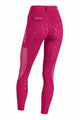 Chacco 2.0 - Leggings Fullgrip - Mesh Summer Edition - Very Berry – Rückansicht 3/4