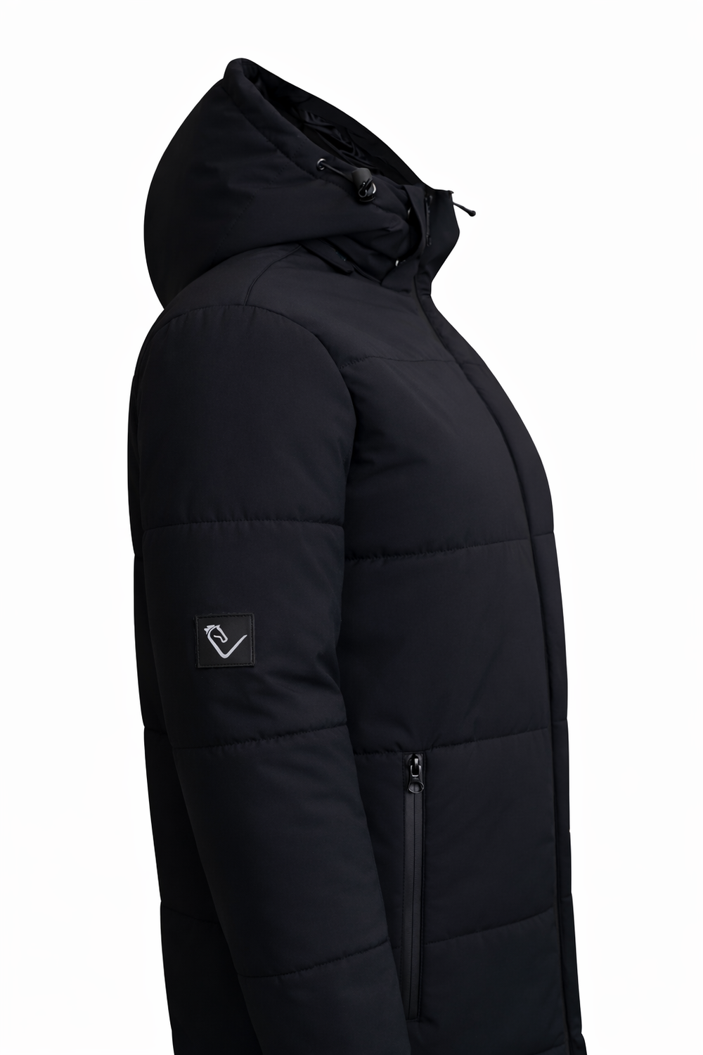 Puffer Jacket - Escudo - Black
