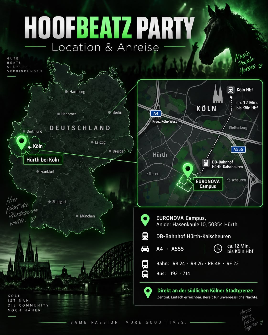 Hoofbeatz Party Köln 2026