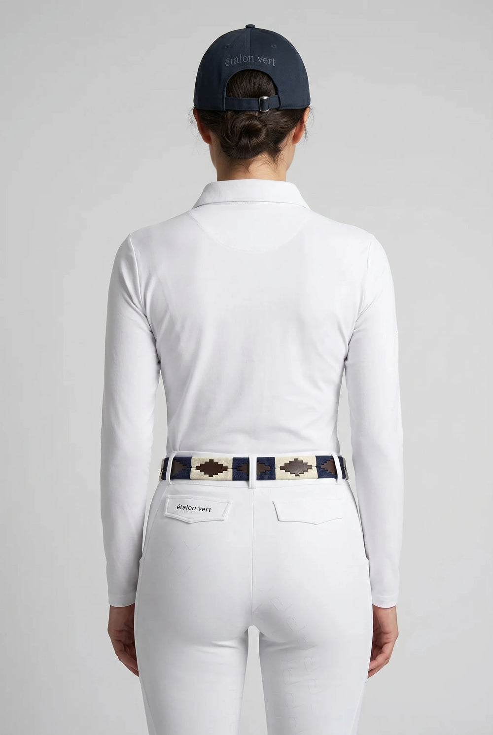 Sandro Hit 2.0 Long-Sleeved Polo Shirt - White