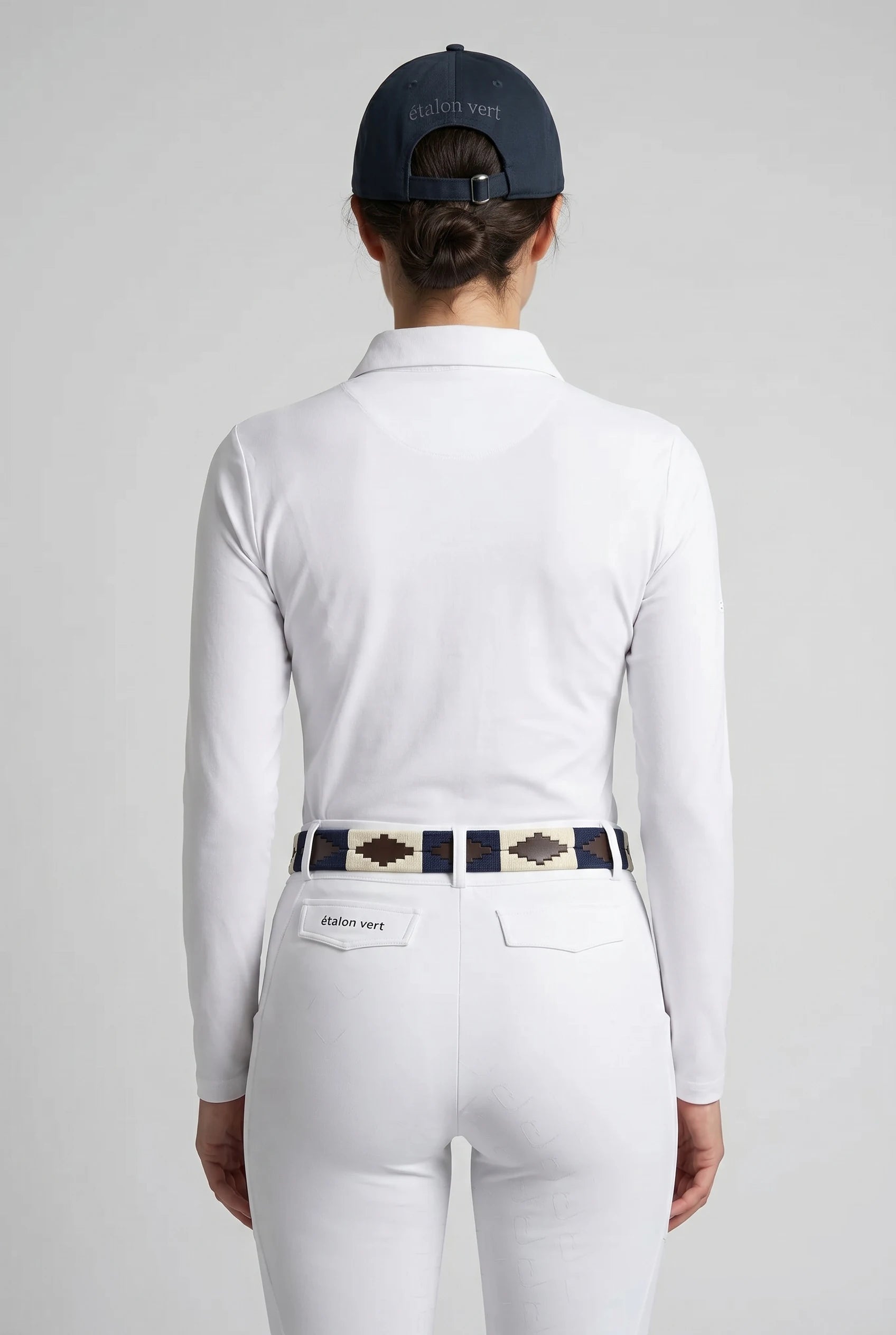 Poloshirt Sandro Hit 2.0 Langarm - White