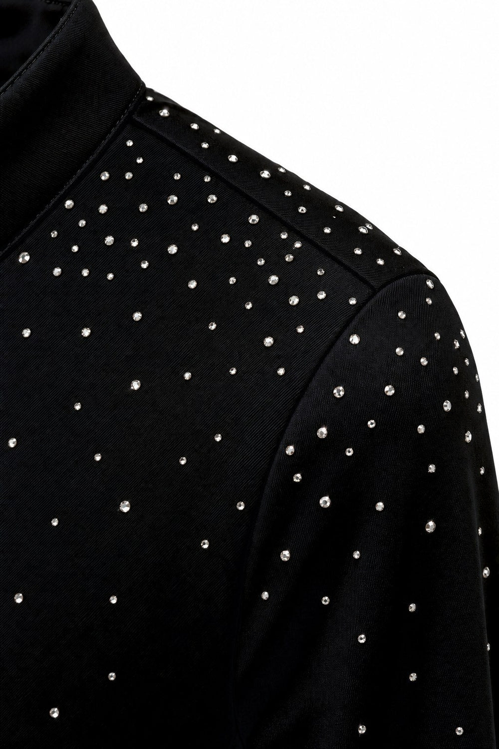 Funkelnder Glitzerbesatz