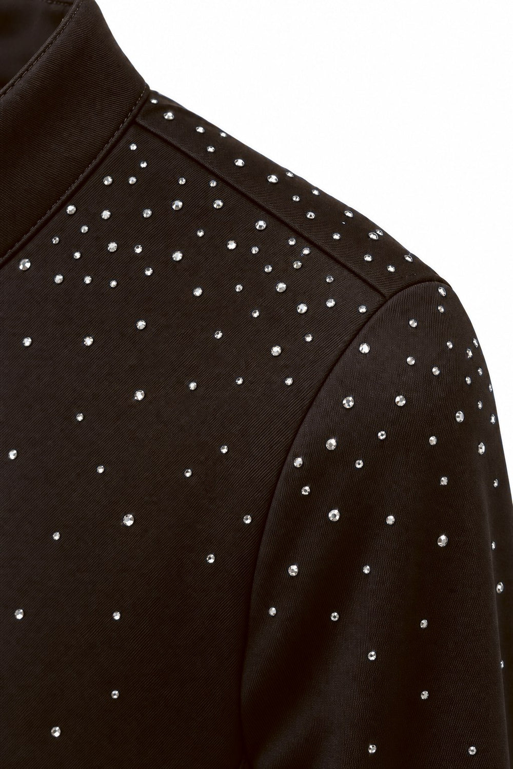 Funkelnder Glitzerbesatz