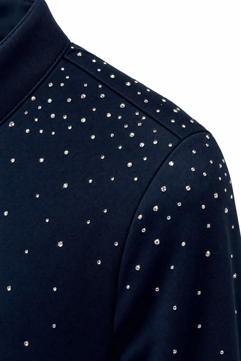 Funkelnder Glitzerbesatz