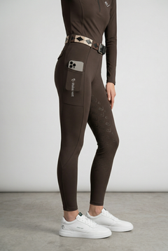 Chacco 2.0 - Leggings Fullgrip - Brown