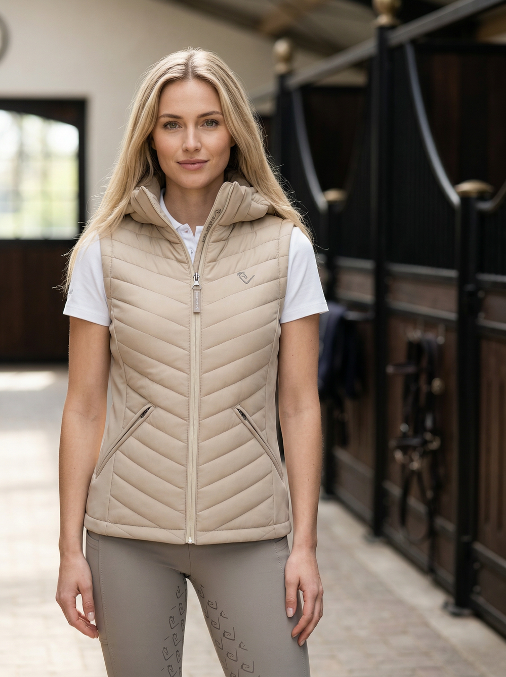 Gilet matelassé Cassini 2.0 - Beige