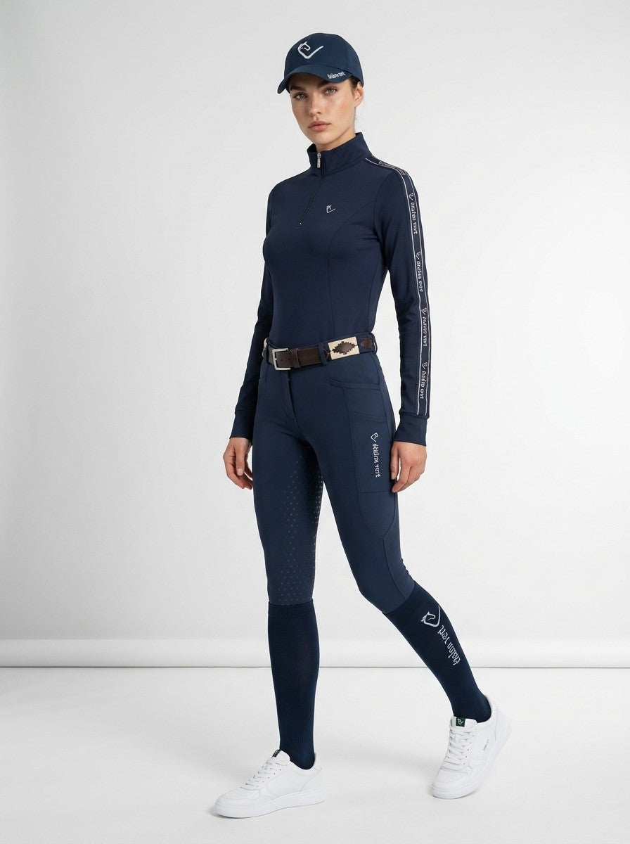 Belissimo 2.0 breeches full grip - navy