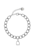 Charm Armband - Steigbügel - Silber