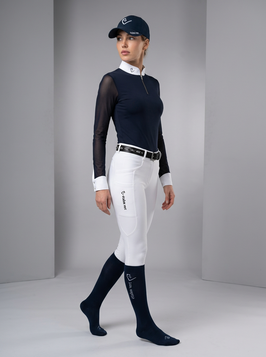 Balou Long-Sleeve Competition Shirt - Navy