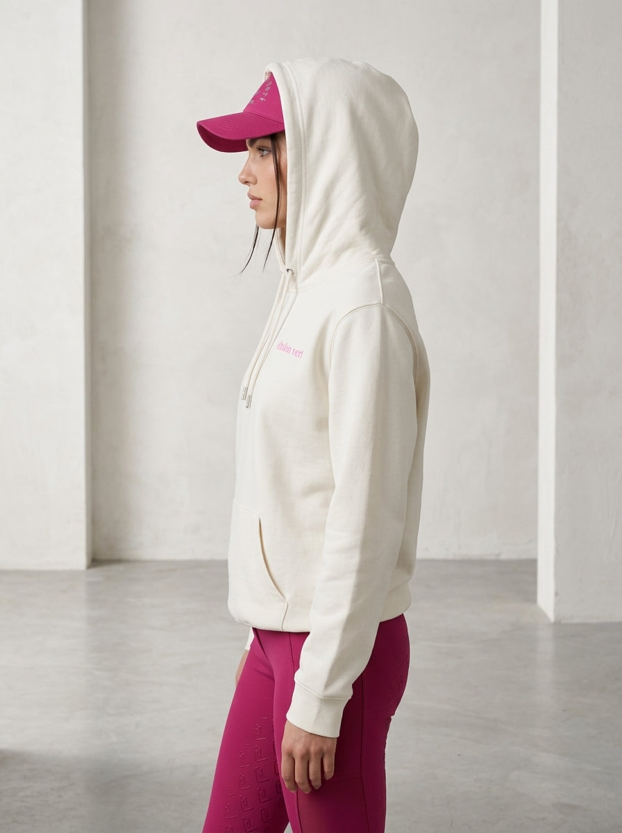 Oversize Fit Hoodie - Rosétalon - OFF White