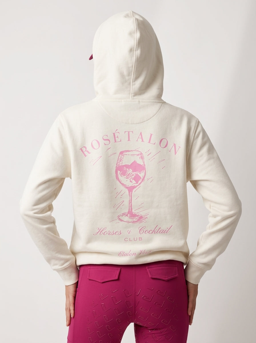 Oversize Fit Hoodie - Rosétalon - OFF White