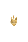 Halskette - Charm - Fliegenohren - Gold