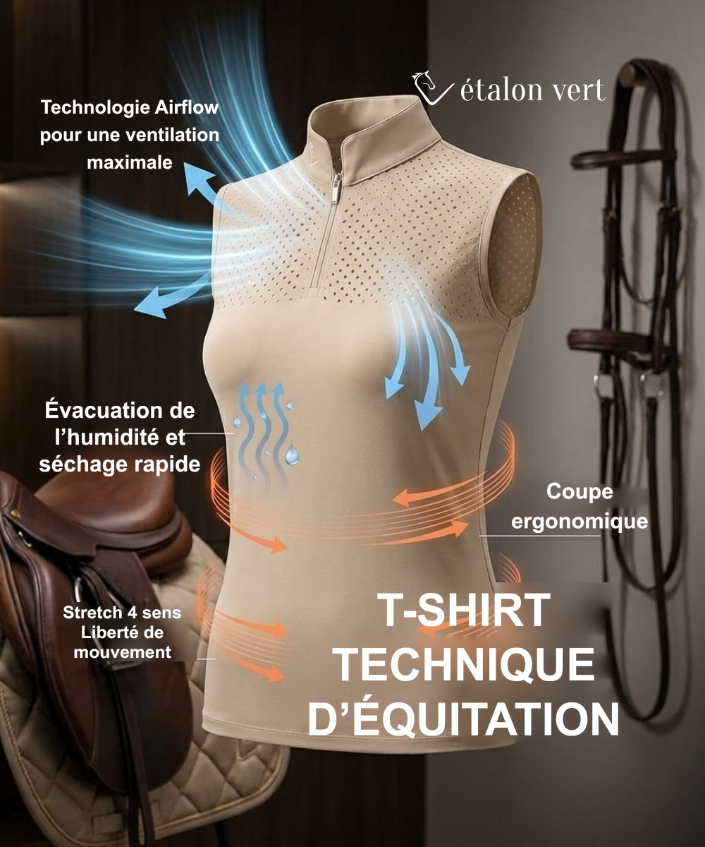 Infographie produit étalon vert : Technologie Airflow pour une ventilation maximale