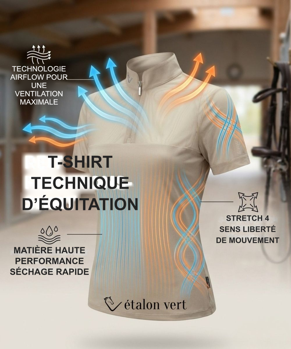 Infographie produit étalon vert : TECHNOLOGIE AIRFLOW POUR UNE VENTILATION MAXIMALE