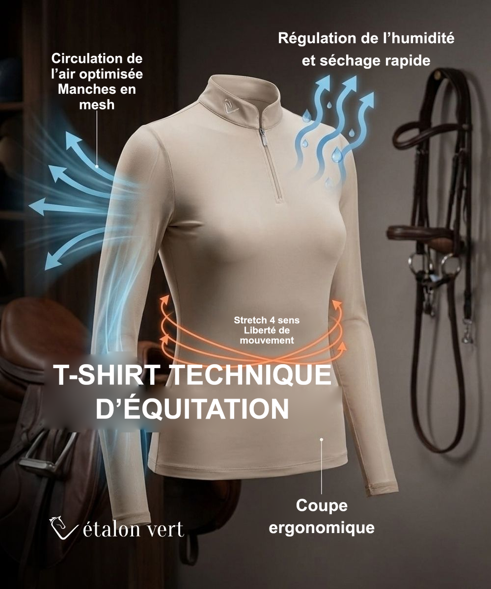 Infographie produit étalon vert : Régulation de l’humidité et séchage rapide