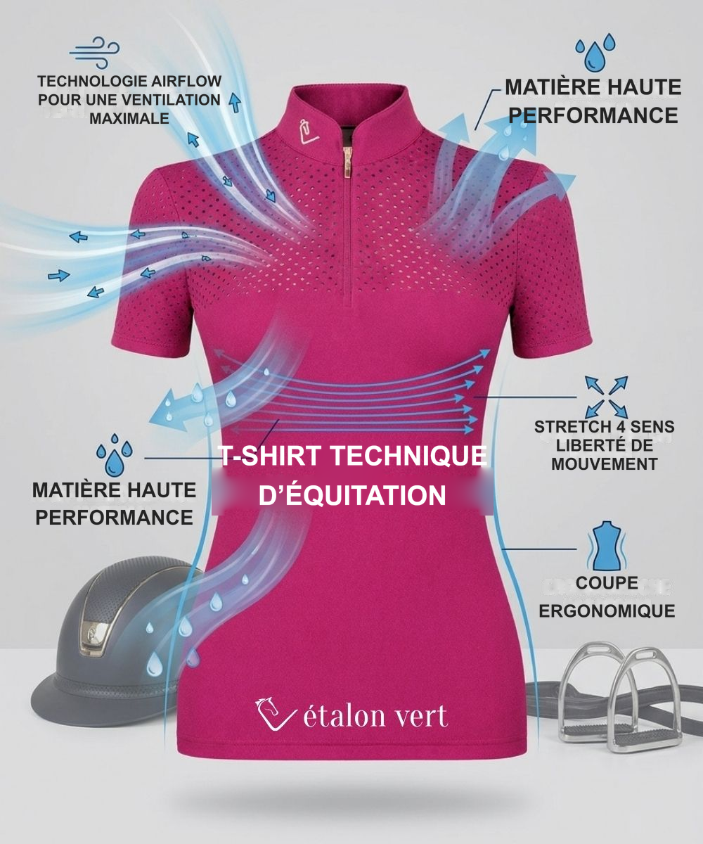 Infographie produit étalon vert : TECHNOLOGIE AIRFLOW POUR UNE VENTILATION MAXIMALE
