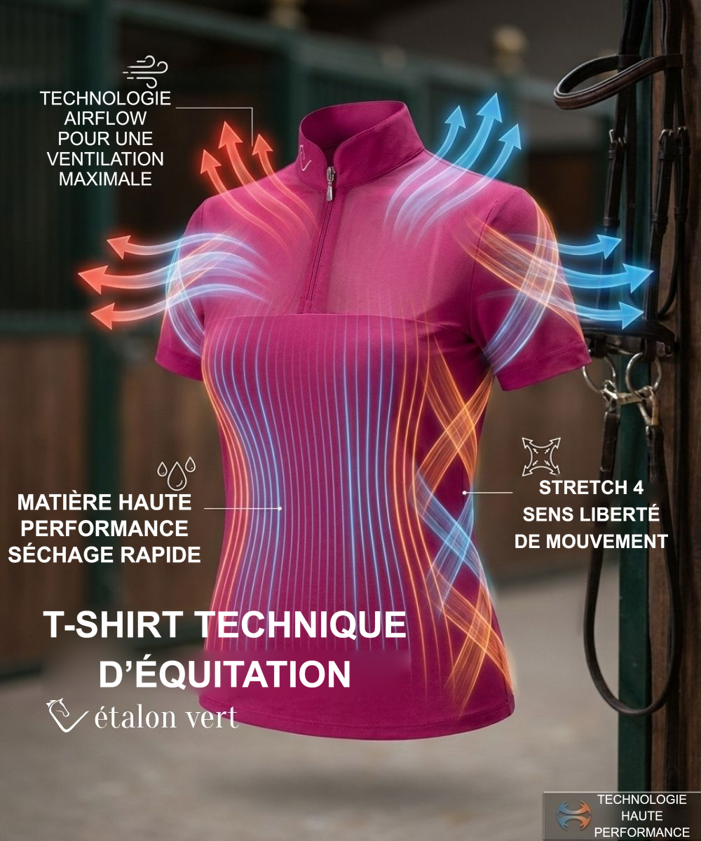 Infographie produit étalon vert : TECHNOLOGIE AIRFLOW POUR UNE VENTILATION MAXIMALE