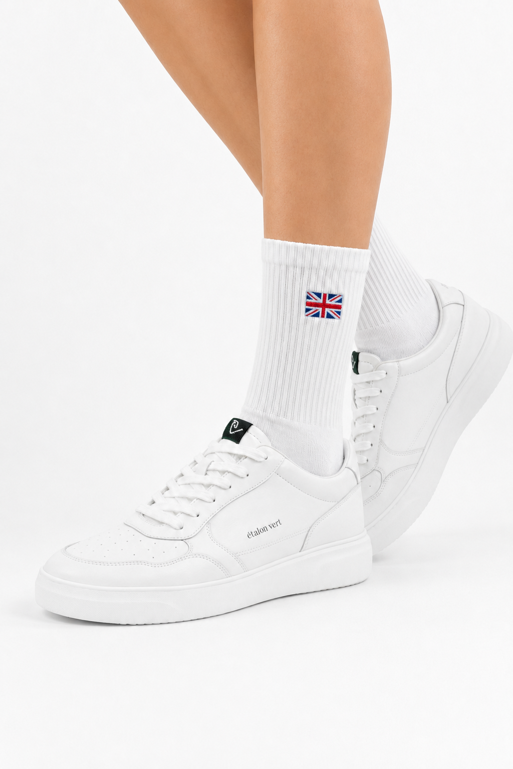 UK Sportsocken am Model mit Sneaker