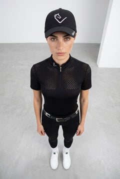 Functional shirt Star Gold short sleeve - Black