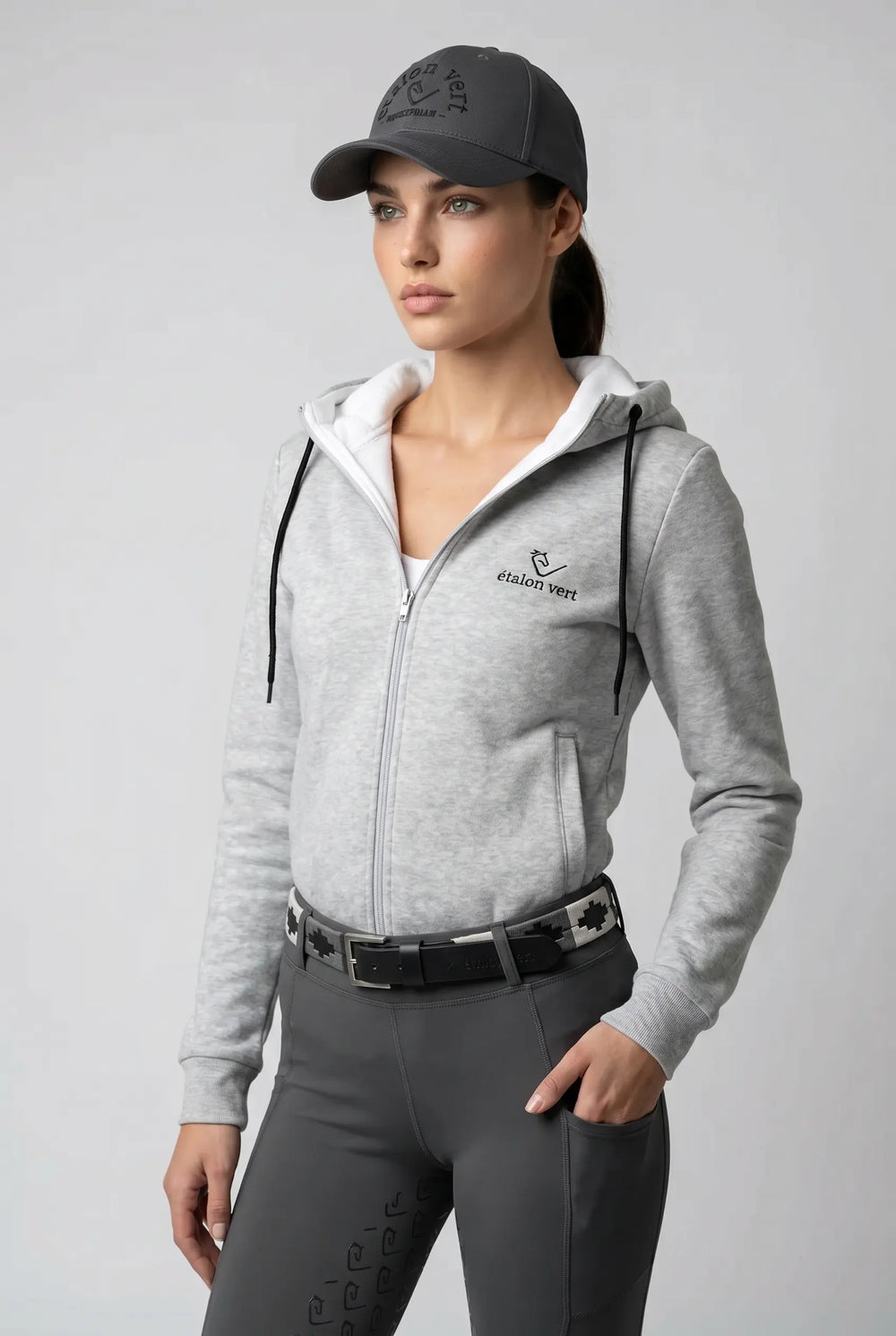Carthago Zip Jacket - Grey Melange