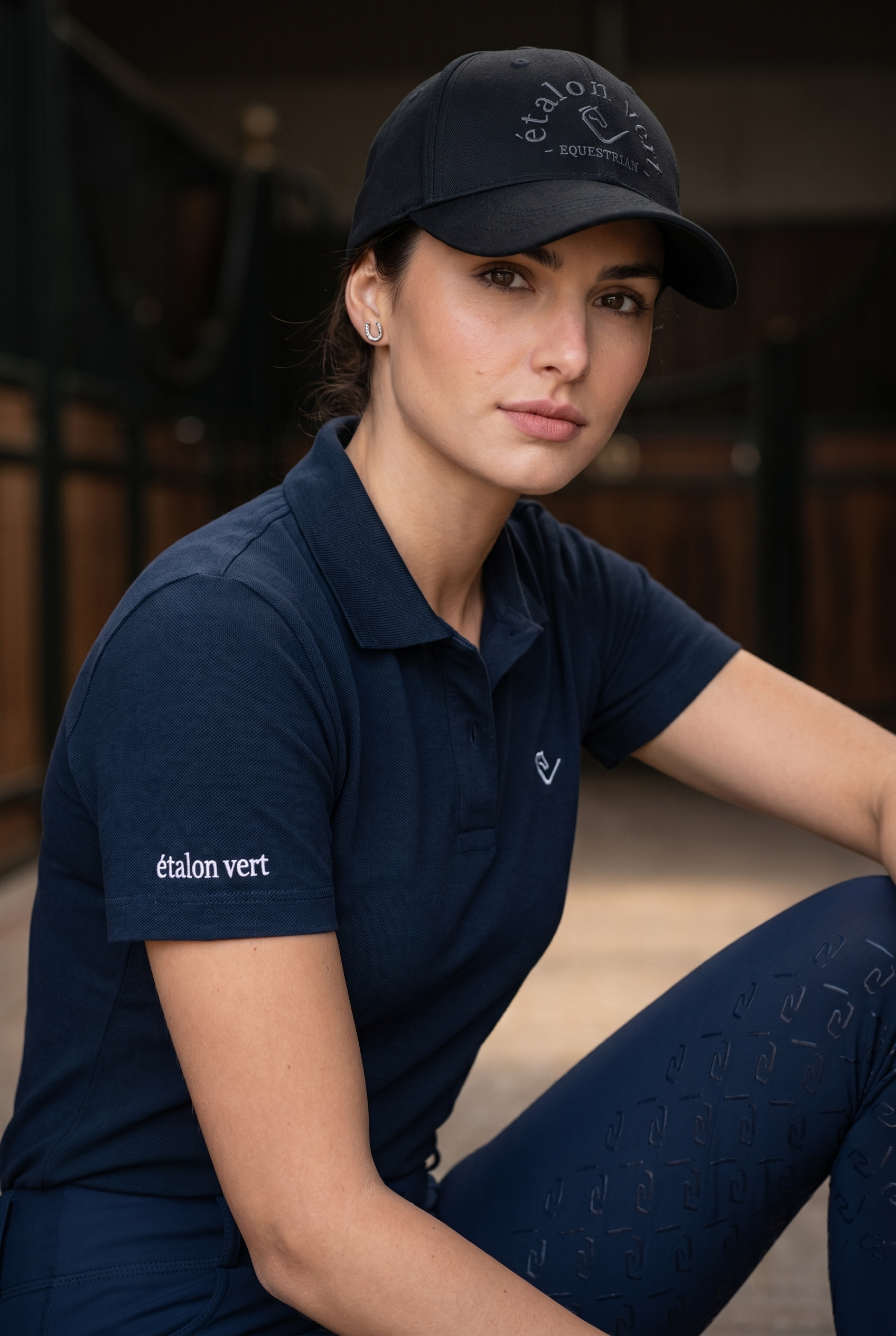 Poloshirt Sandro Hit 2.0 Kurzarm - Navy