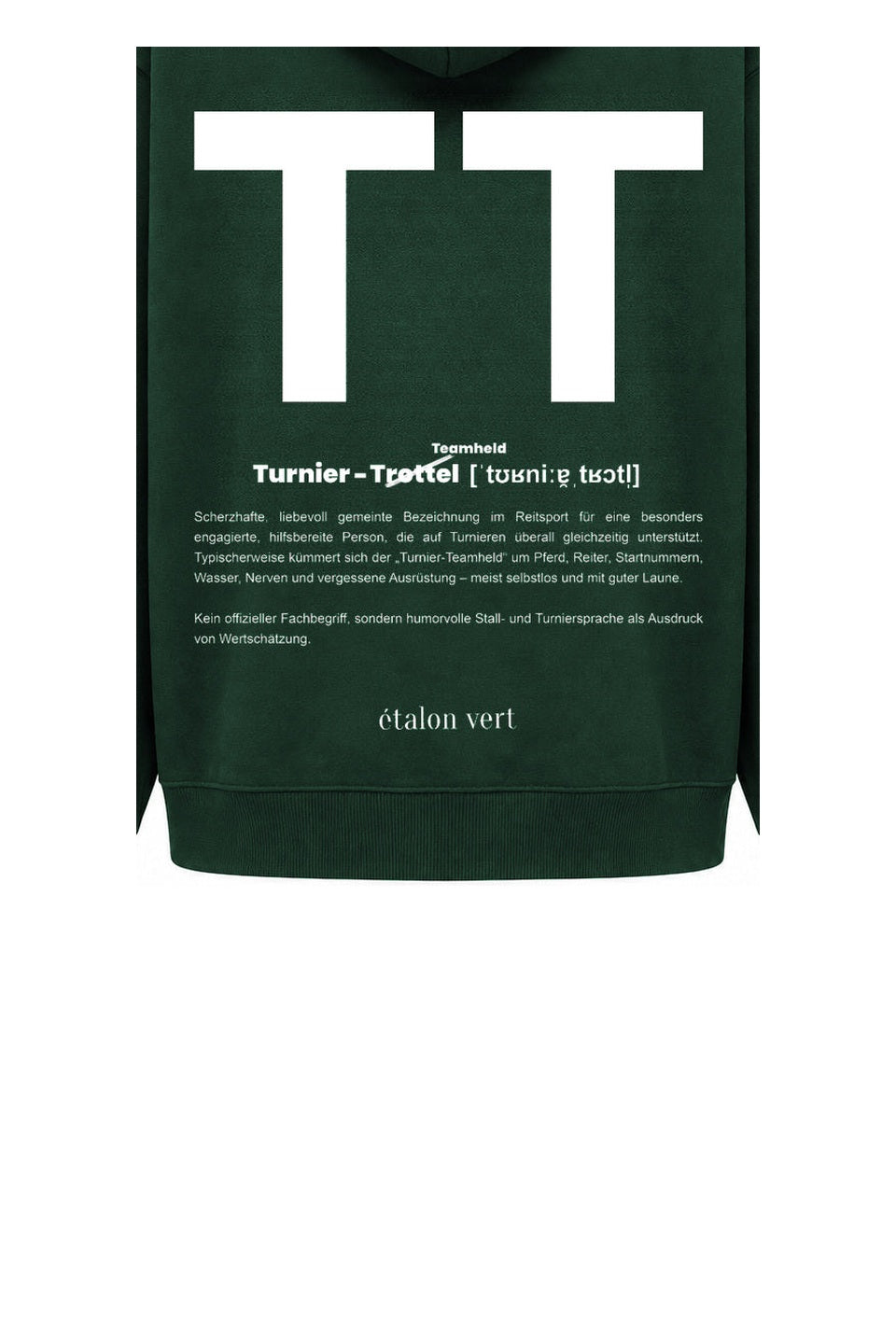 Statement back print