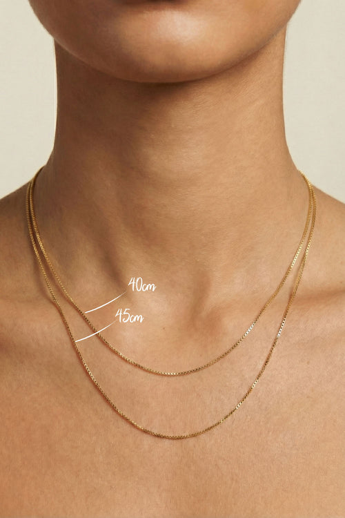 Halskette - Basic - Gold