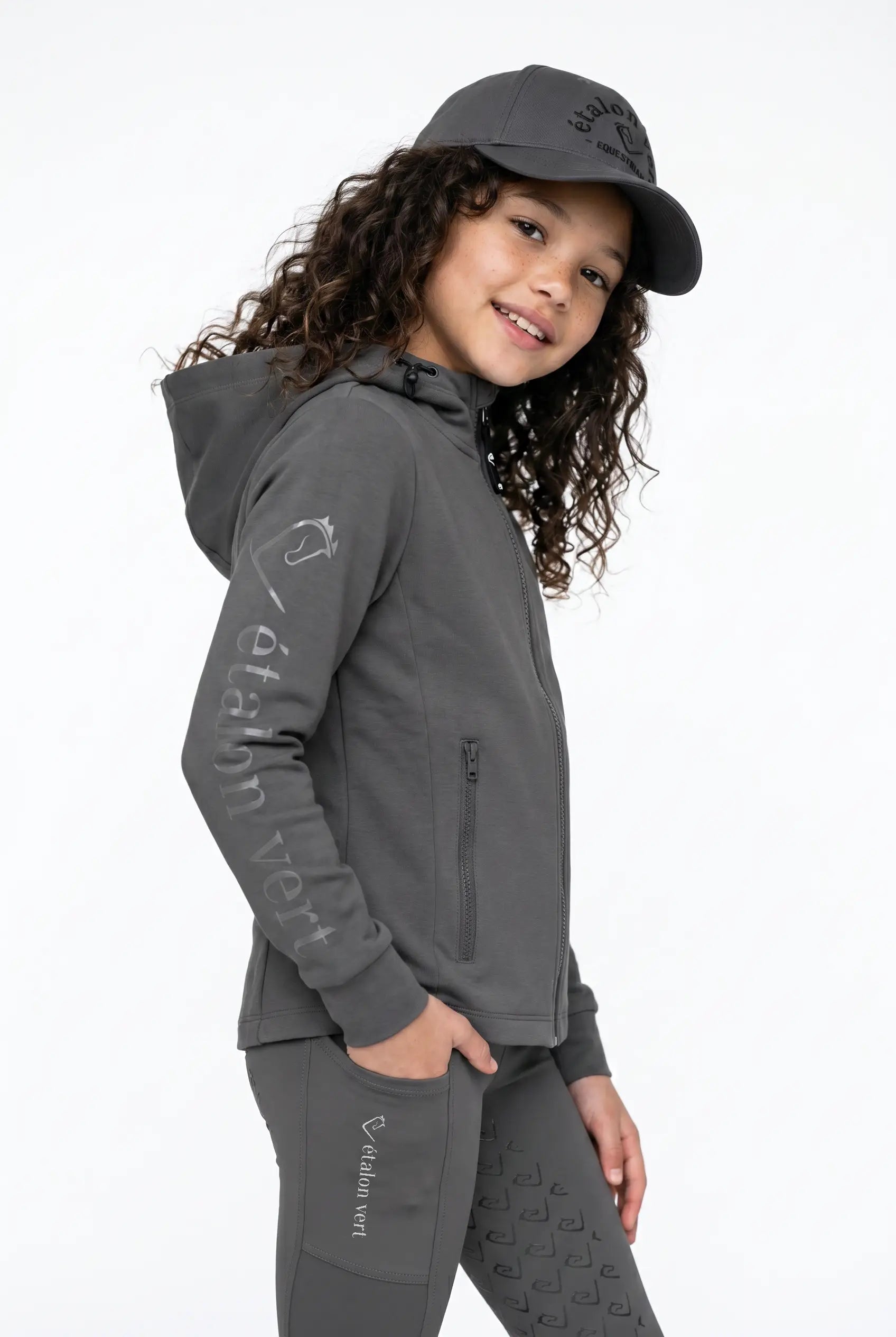 Sportjacke Grannus 2.0 Young Riders - Stone Grey