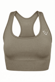 Soutien-gorge de sport sans coutures - Noir
