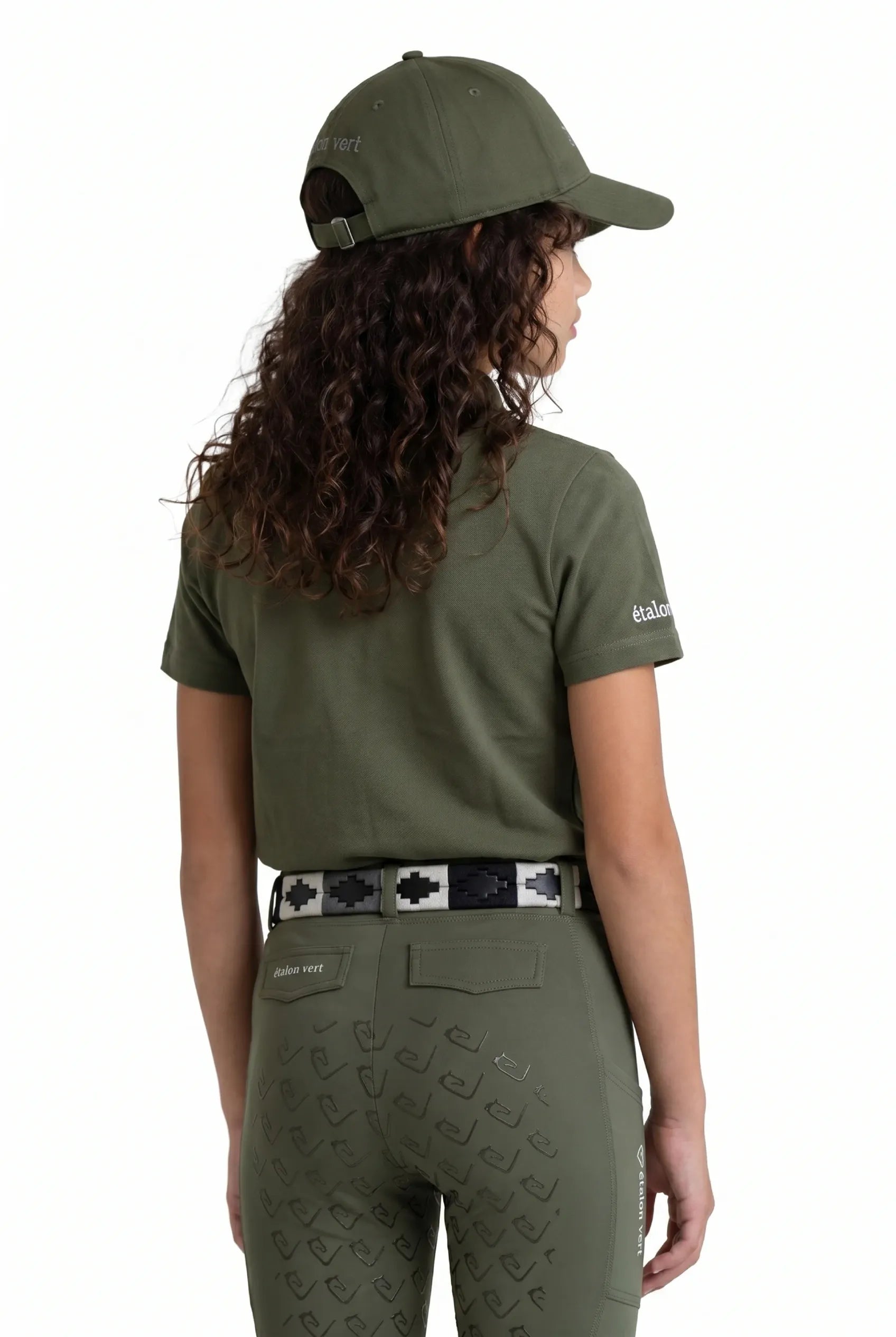 Poloshirt Sandro Hit 2.0 Young Riders Kurzarm - Olive