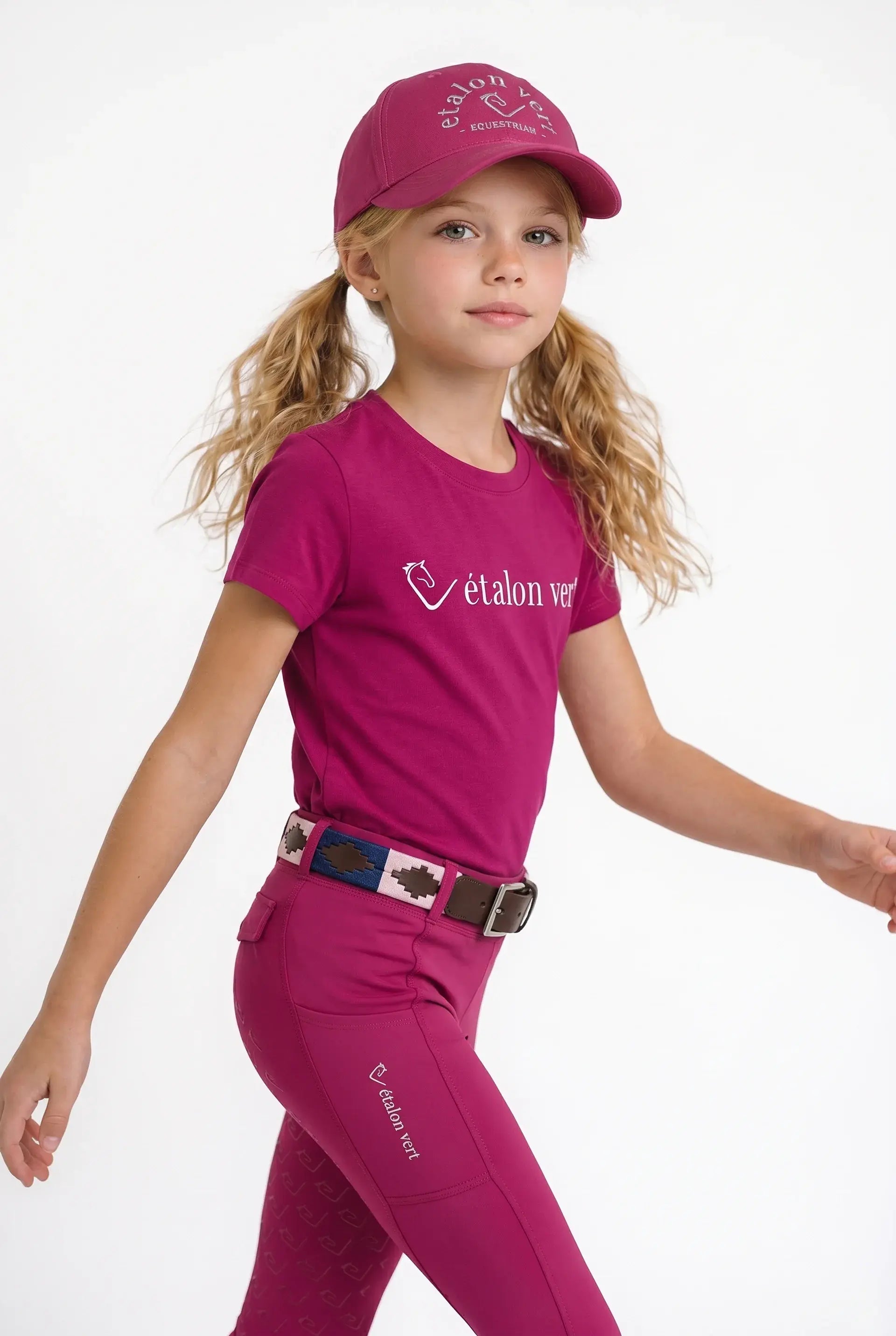 Logoshirt Quiwi Dream Young Riders - Very Berry