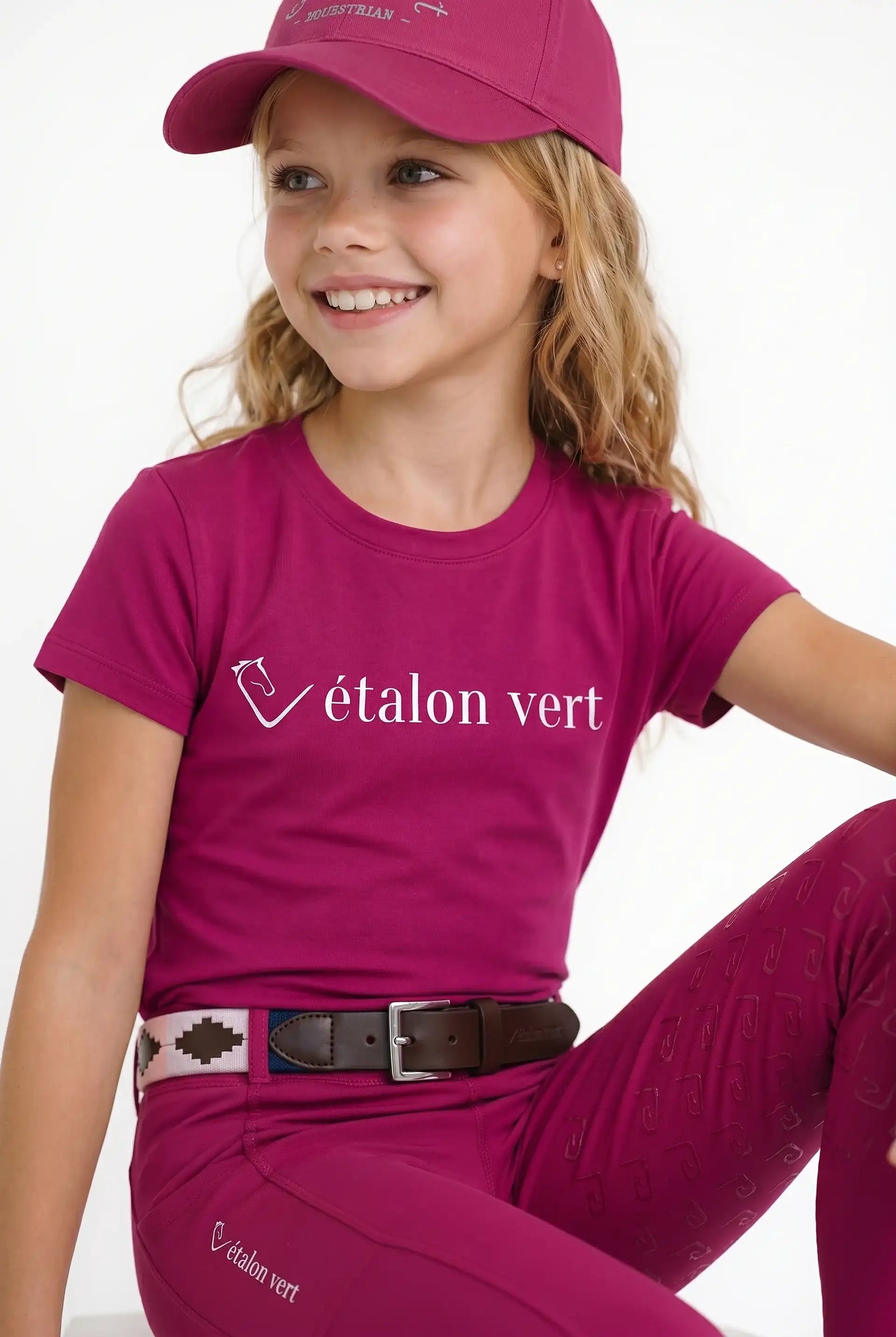 Logoshirt Quiwi Dream Young Riders - Very Berry