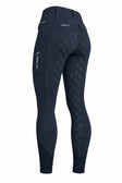 Negro 2.0 Thermo-Reitleggings Vollgrip - Navy