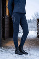 Negro 2.0 Winterreitleggings Navy – Gesamtform und Passform