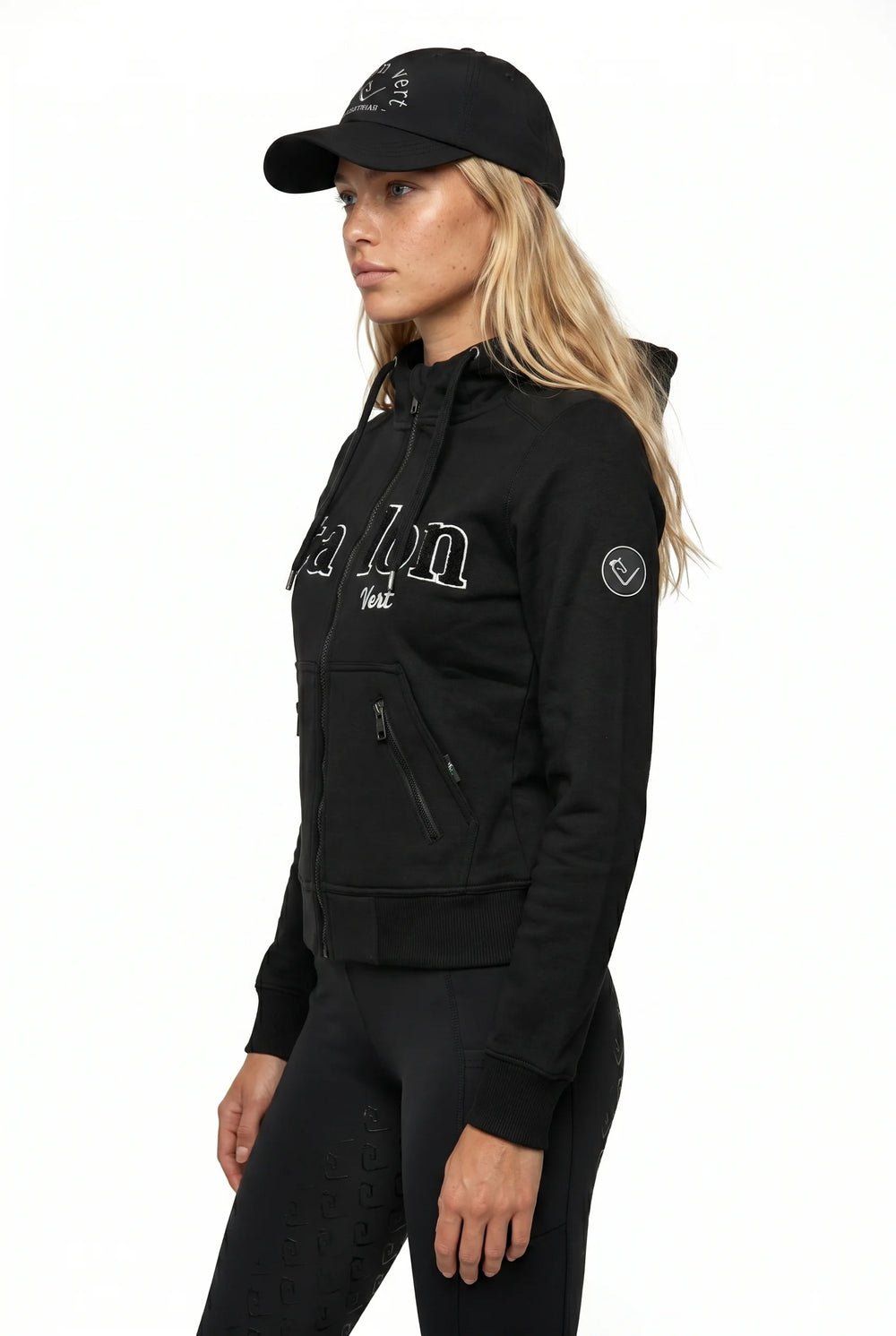 Carthago Zip Jacke- Ètalon vert - Black