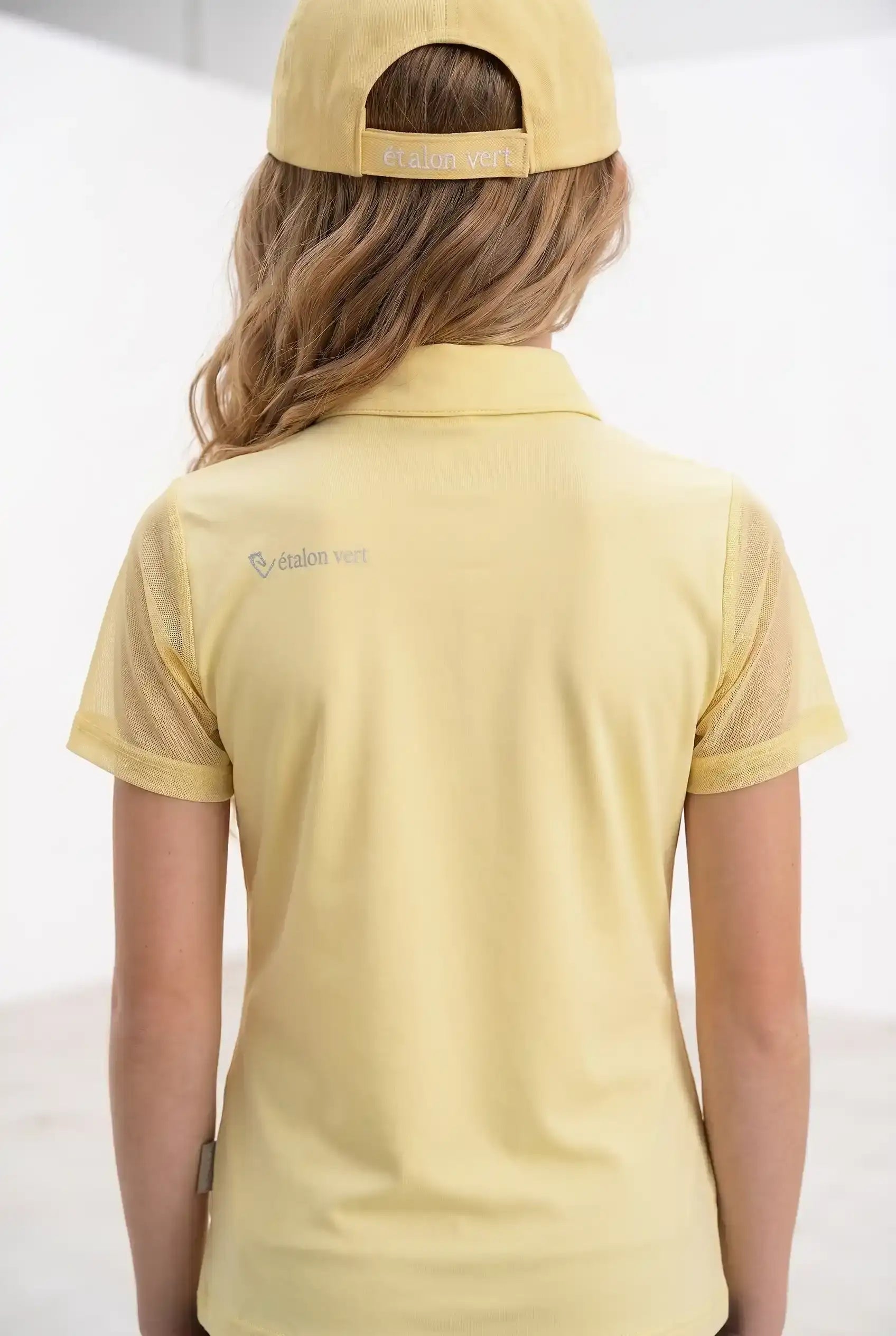 Star Gold Kurzarm Mesh - Butter Yellow - Young Riders