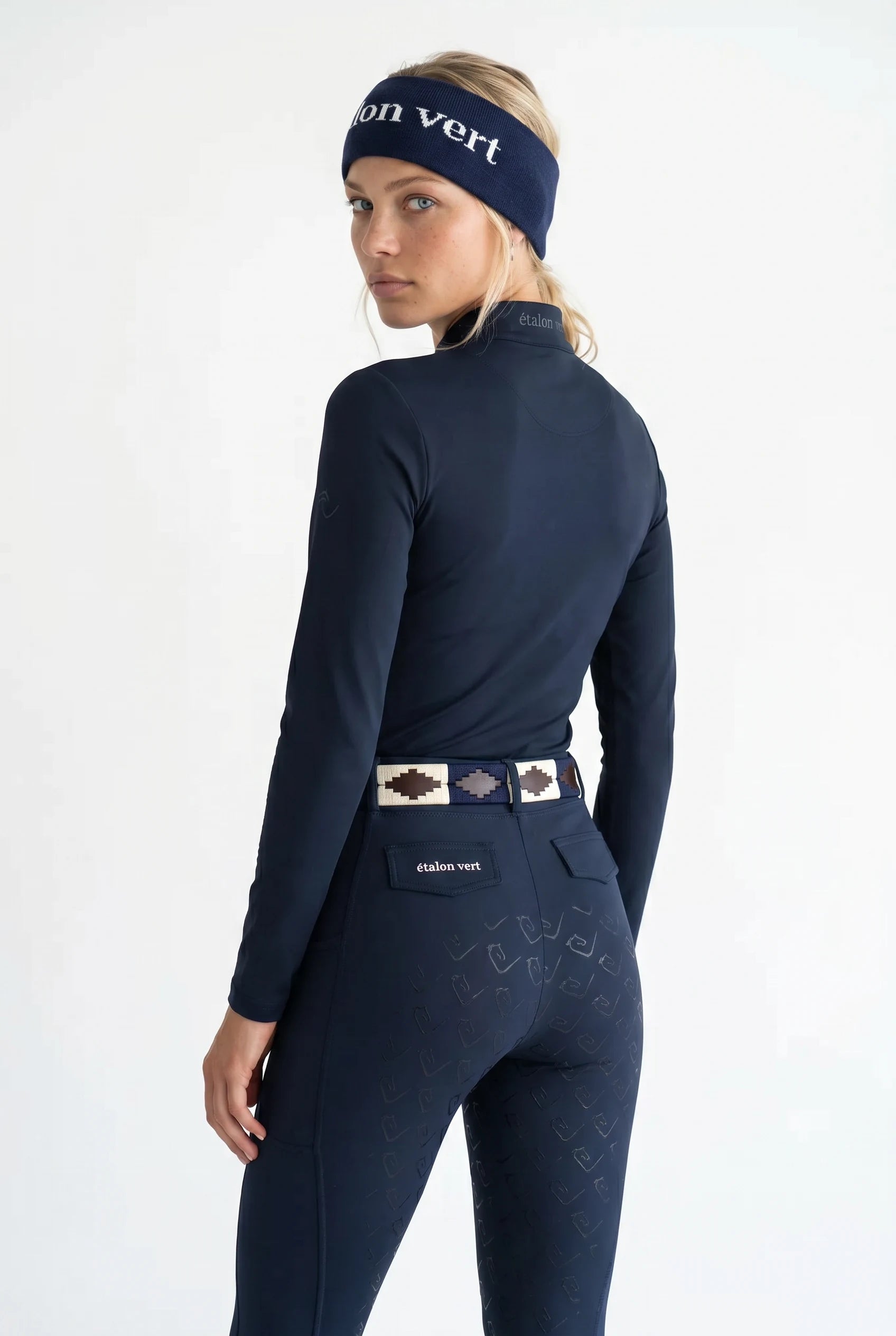 Snowball Thermo Long Sleeve Functional Shirt - Navy