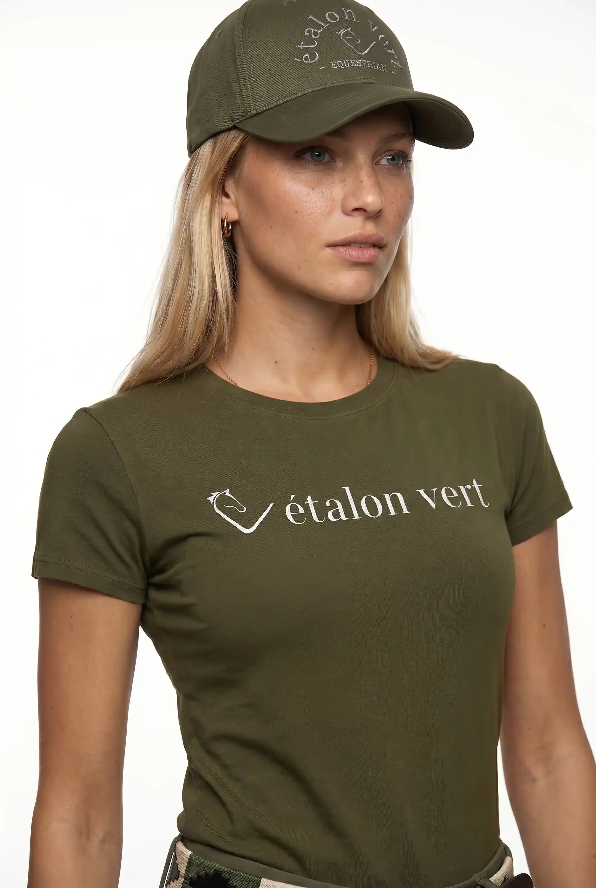 Logo shirt Quiwi Dream - Forrest Green