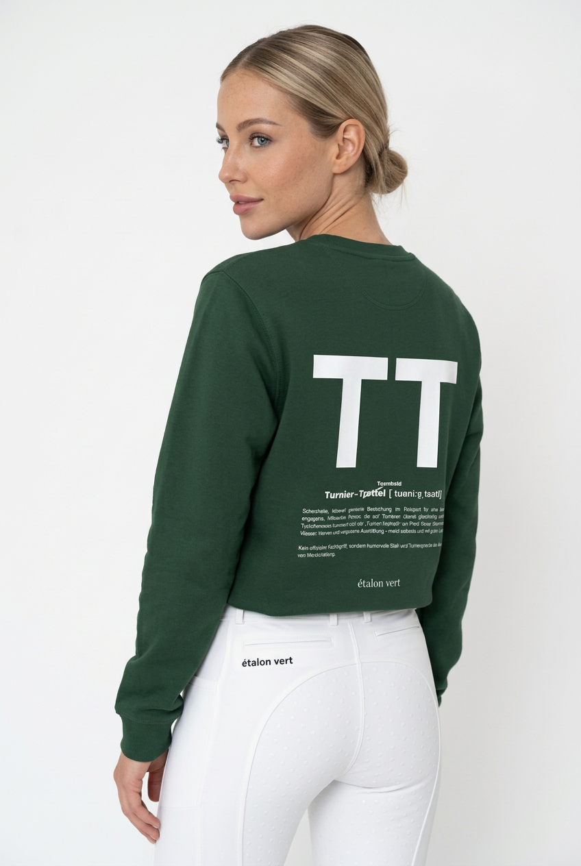Raw Diamond Sweater - Green/Grey