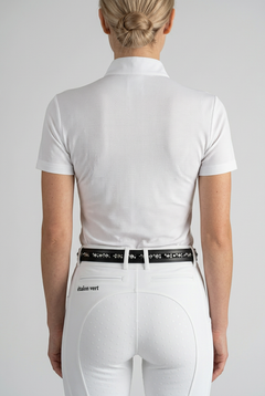 Kannan Turniershirt Kurzarm - White
