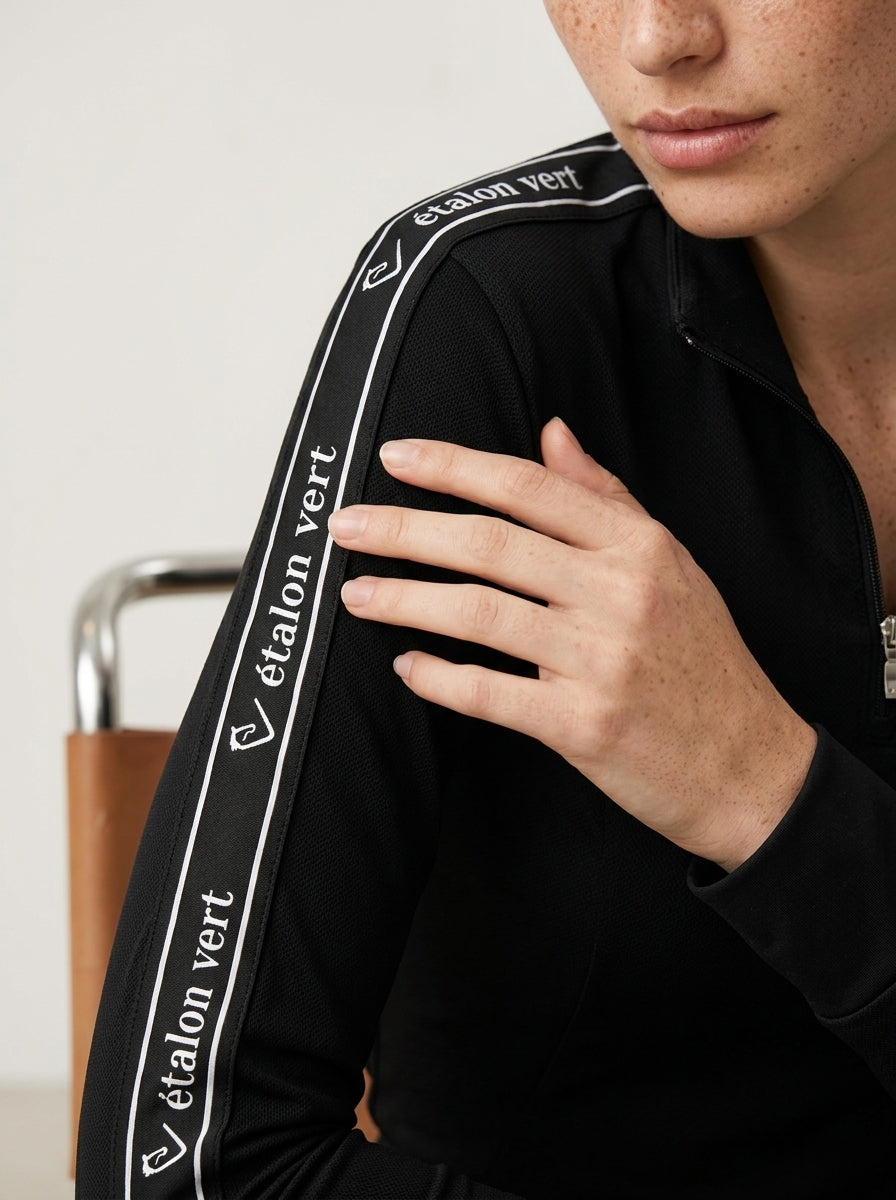 Funktionsshirt Casall Langarm - Black / White