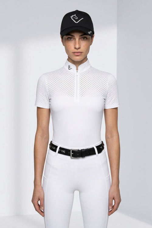 Funktionsshirt Star Gold Kurzarm perforiert - White