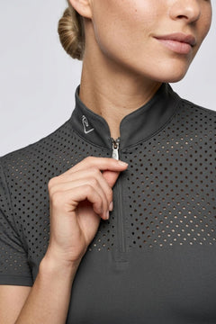 Functional shirt Star Gold short sleeve - Stone