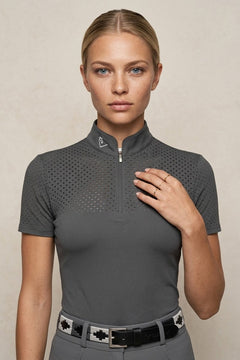 Functional shirt Star Gold short sleeve - Stone